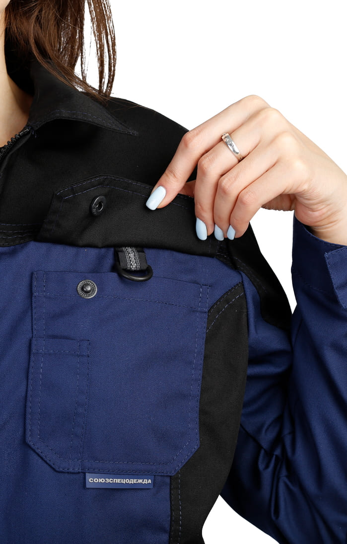 4997662 Костюм  женский темно-синий с черным STATUS  Женская размер 52-54/158-164  - Вид №14