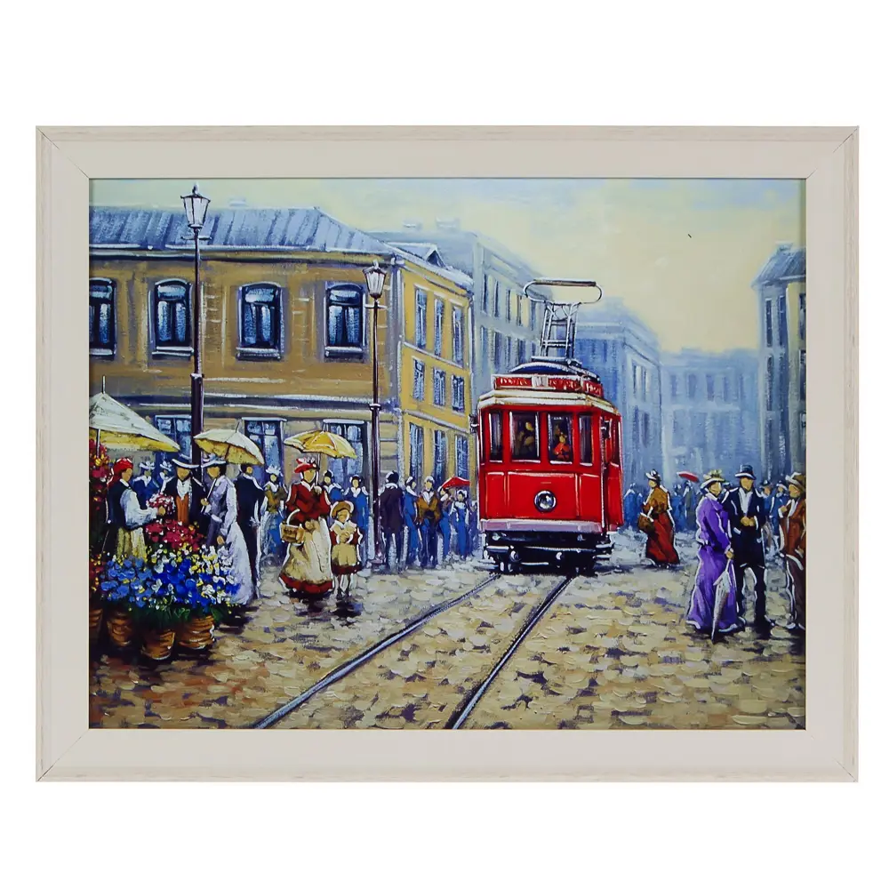 Картина в раме 40x50 см «Трамвай» 18853159 STLM-2155485 Santreyd 