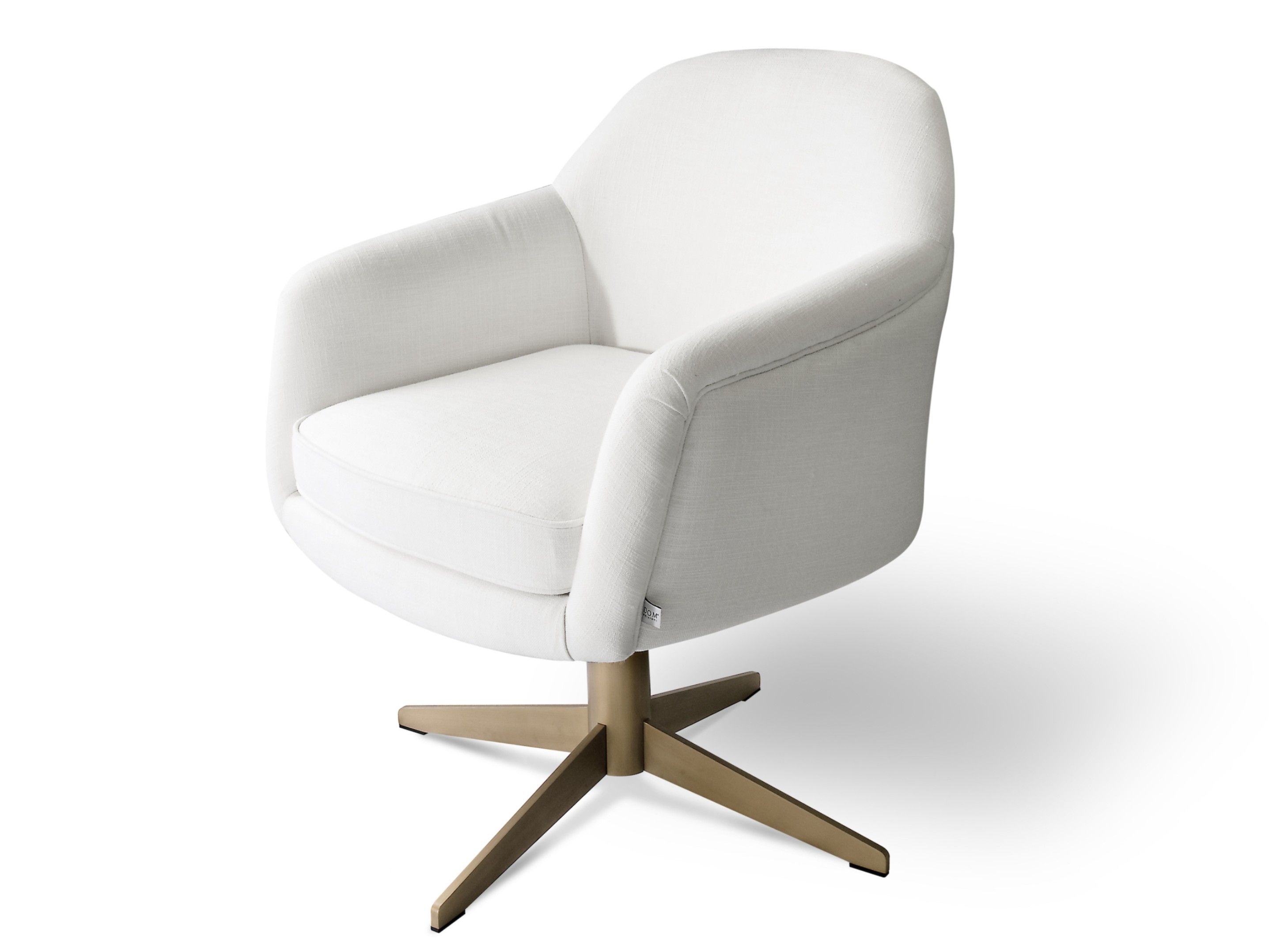 Ткань спиц поворотный стул с подлокотниками DOM EDIZIONI NINETTE ARCH-00116903 - Вид №2