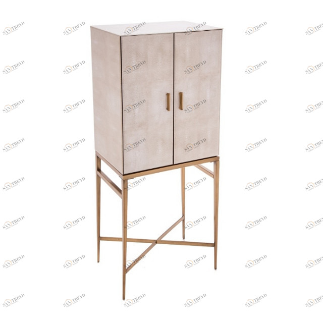 Барный шкаф с 2 дверцами бежевый Esta PUSHA PUSHA 062931 Бежевый 