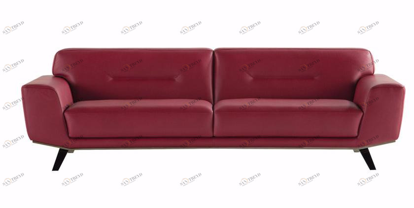 Roche Bobois 3-х местный кожаный диван sun-id-1345789