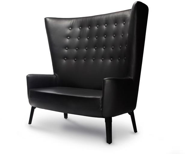 Deadgood 2-х местный тканевый диван с высокой спинкой Lovedup L4 - Вид №2