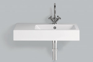 4207000401 Умывальник, wt.pr800h.r, белая, противомикробное Alape серия PR