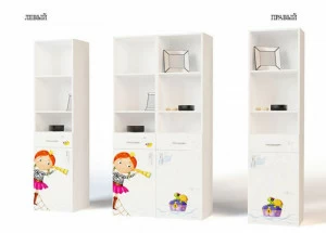 Стеллаж узкий ABC-KING Pirates левый