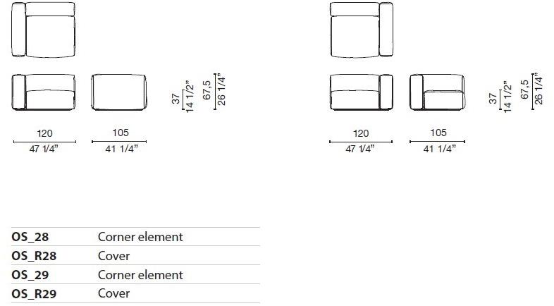 Cappellini Модульный диван со съемным кожухом sun-id-1435214 - Вид №14