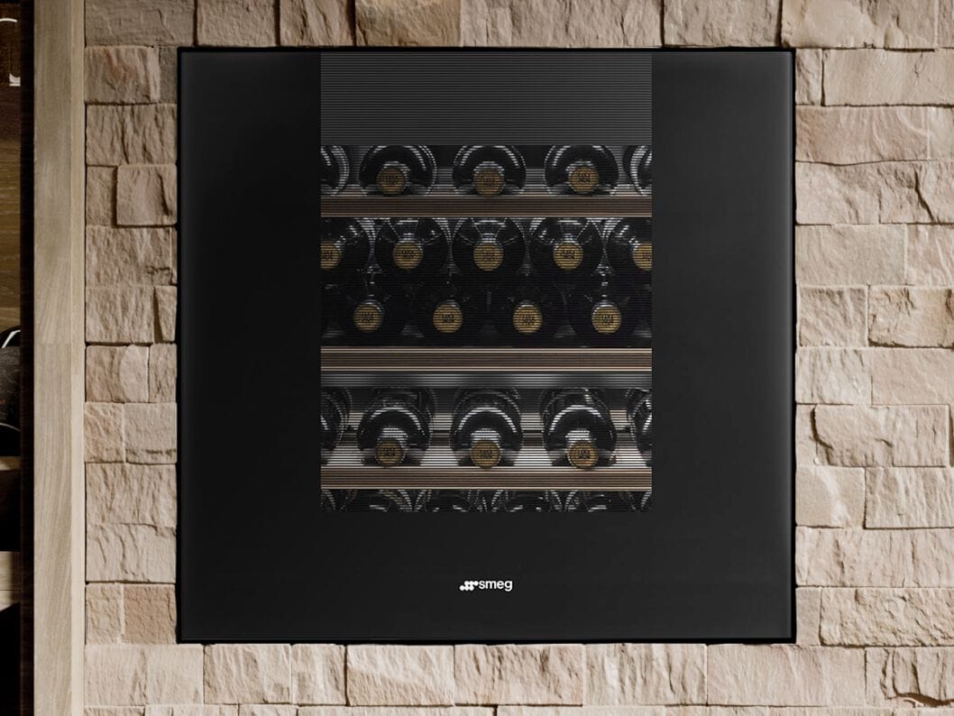 Встроенный холодильник с стеклянной дверью Smeg линия ARCH-00063955