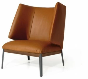 arflex Кресло Wing из кожи с высокой спинкой Hug