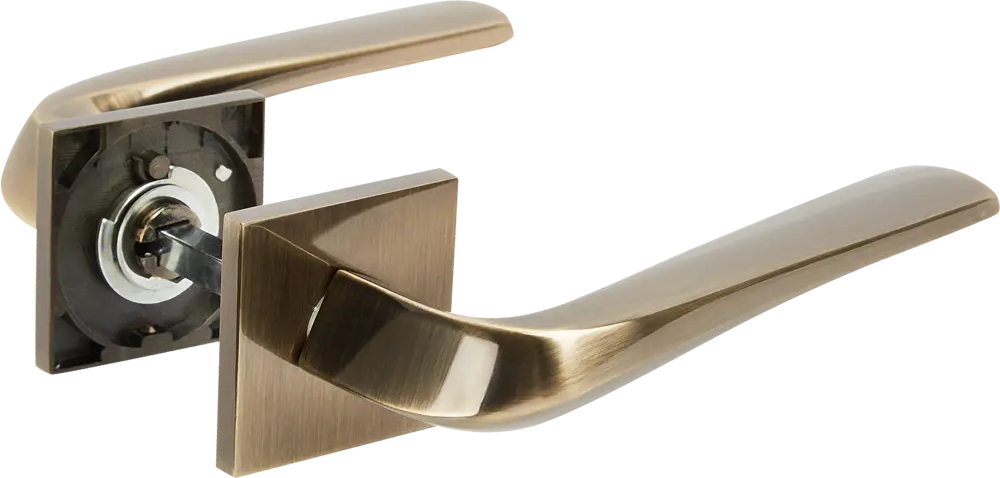 Дверные ручки FUARO Twist в бронзе для межкомнатных дверей 85202867