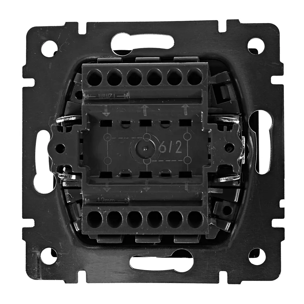 Проходной выключатель WERKEL 2-клавишный для управления светом из разных точек 17784067 Встраиваемые механизмы STLM-0008635 - Вид №3