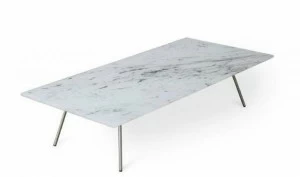 Joli Низкий прямоугольный журнальный столик из керамогранита для гостиной