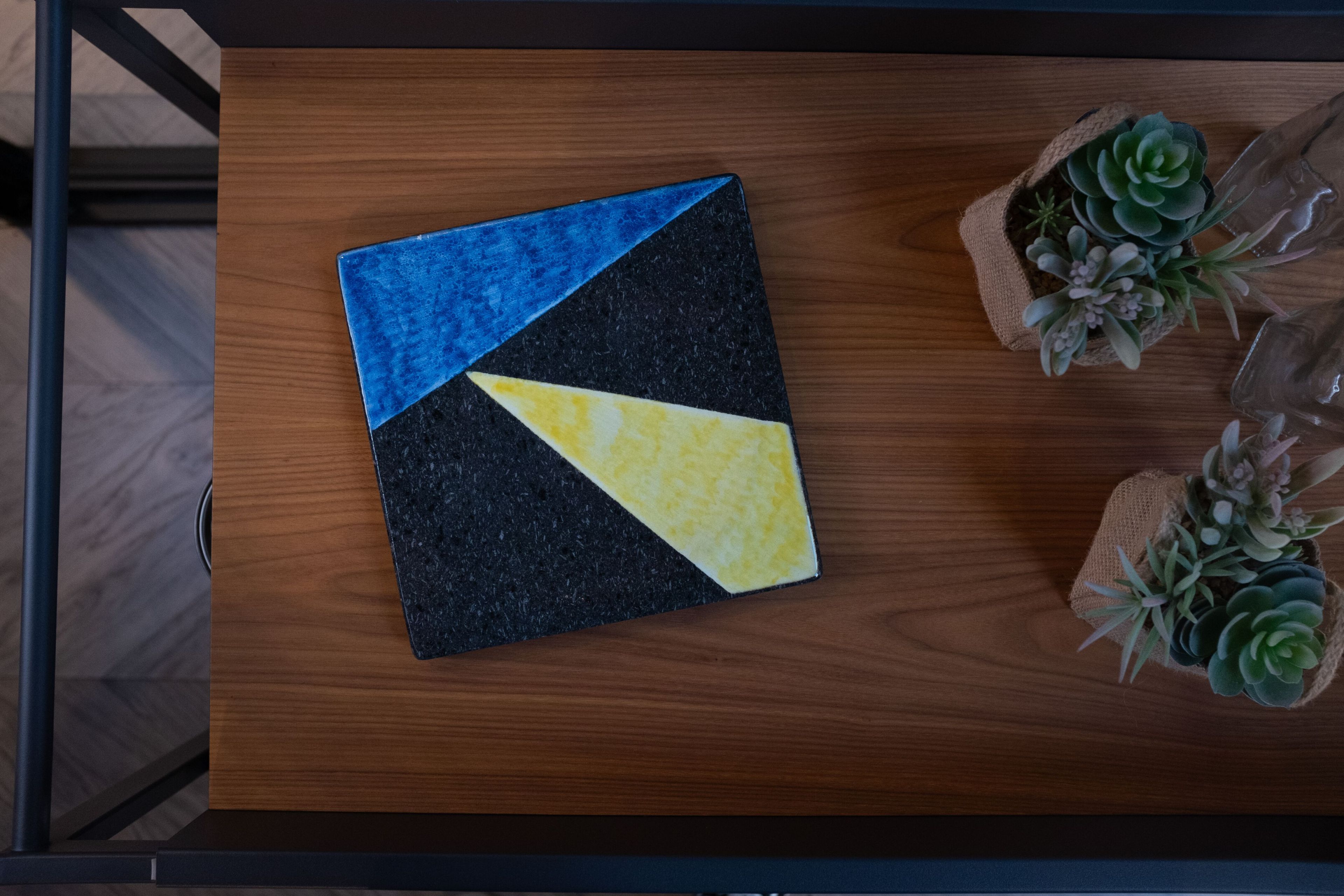 Scavatasche / квадратный центральный элемент из лавового камня Etnea Cuorelavico Radius ARCH-00087535 - Вид №1