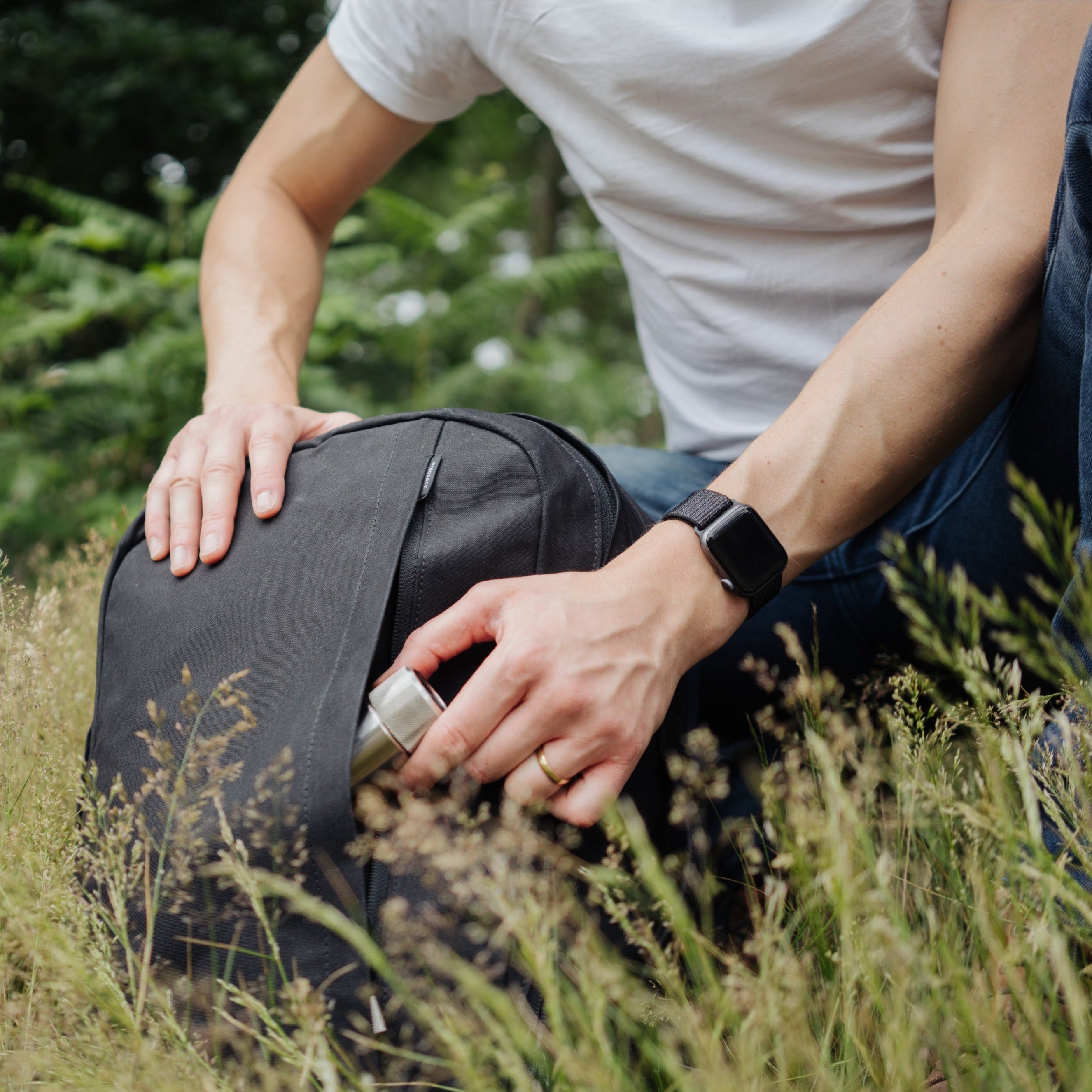 W301BLA-SAN-BST Everyday Pack 21L - Песок / Черная сталь Wingback  - Вид №16