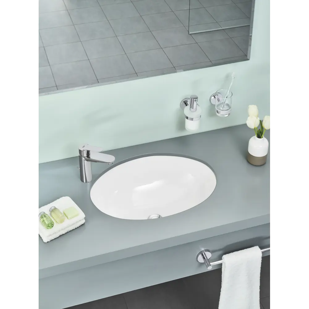 Смеситель для раковины Grohe Startclova M однорычажный цвет хром 82312202 STLM-2163276 - Вид №8