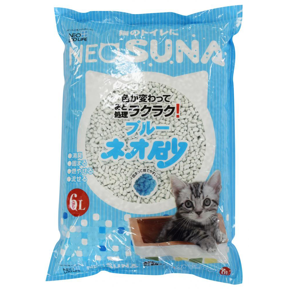 ПР0029184 Наполнитель для кошачьего туалета Комкующийся с цветовым индикатором 6л NEO LOO LIFE 