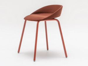 Мягкий стул из ткани