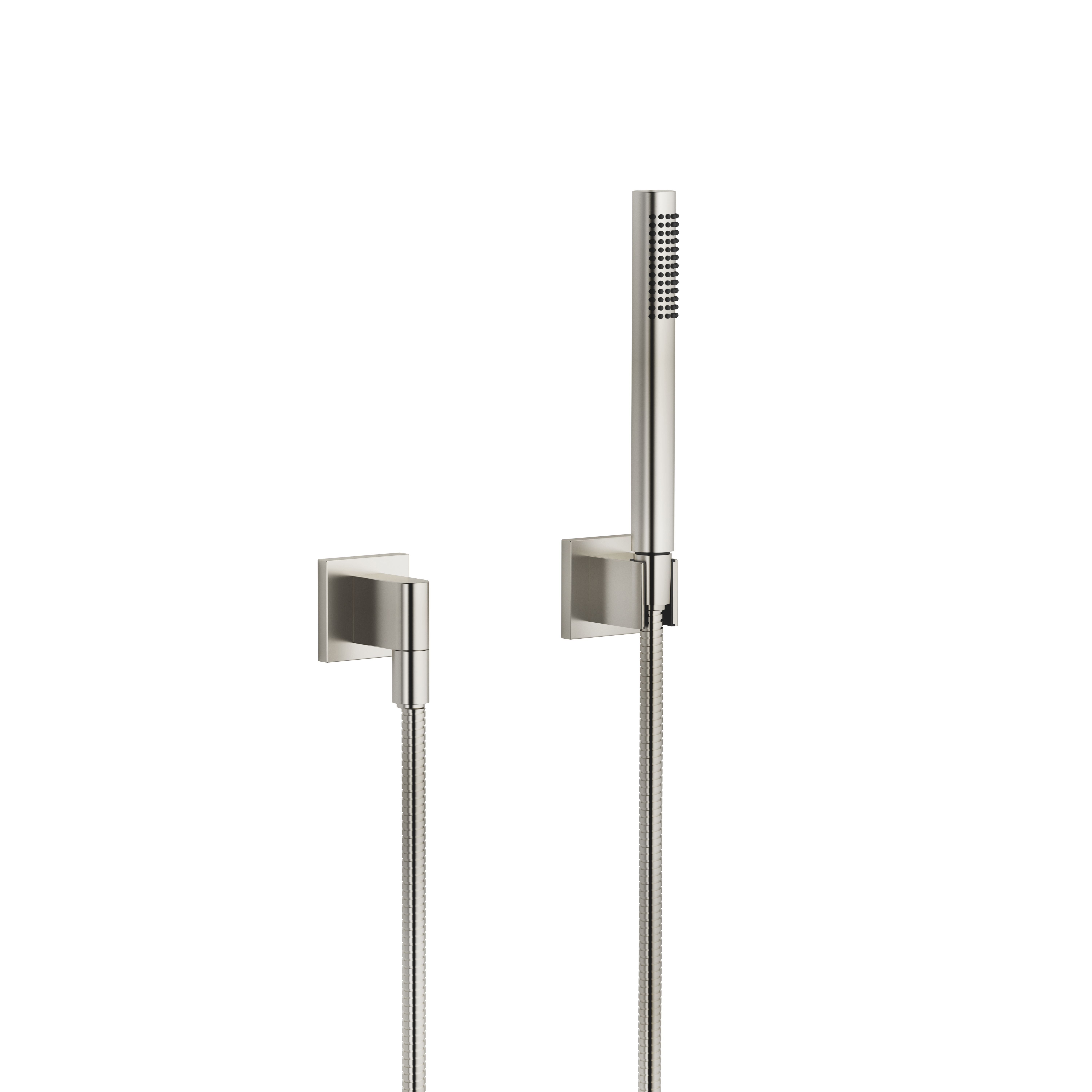 Набор для ручного душа с отдельными розетками FlowReduce - Brushed Platinum DornBracht 27808980-060010