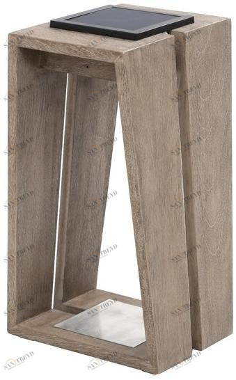 Les jardins Настольная лампа из тикового дерева на солнечных батареях Skaal sun-id-1485657