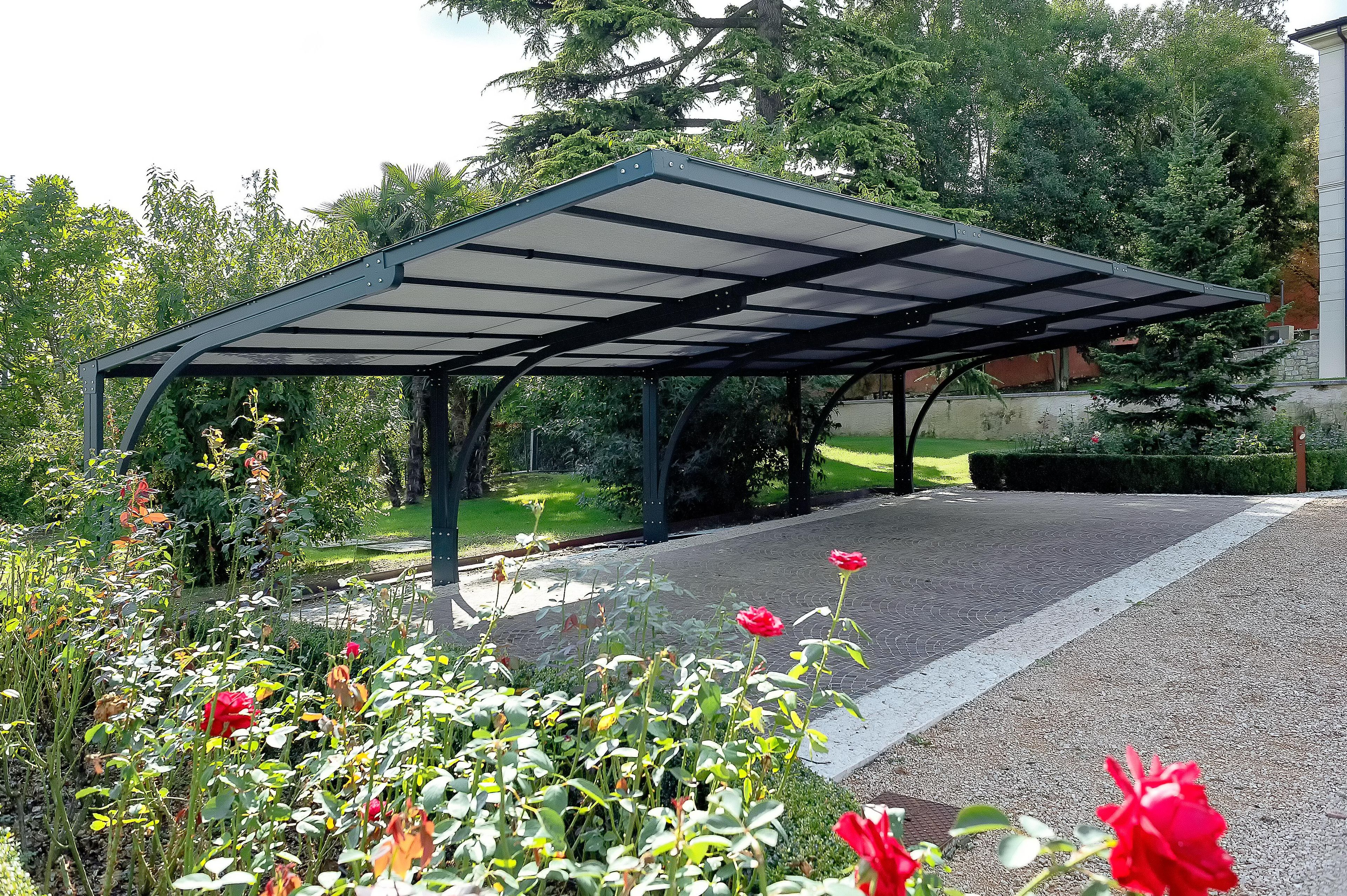 Навесы для автомобилей навес с покрытием из ПВХ с защитой от царапин L'Officina by Adami TS ARCH-00081496 - Вид №9