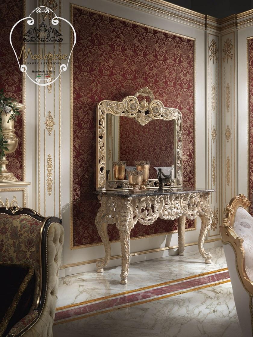 Modenese Gastone Прямоугольная деревянная консоль Deluxe sun-id-1364774 - Вид №1