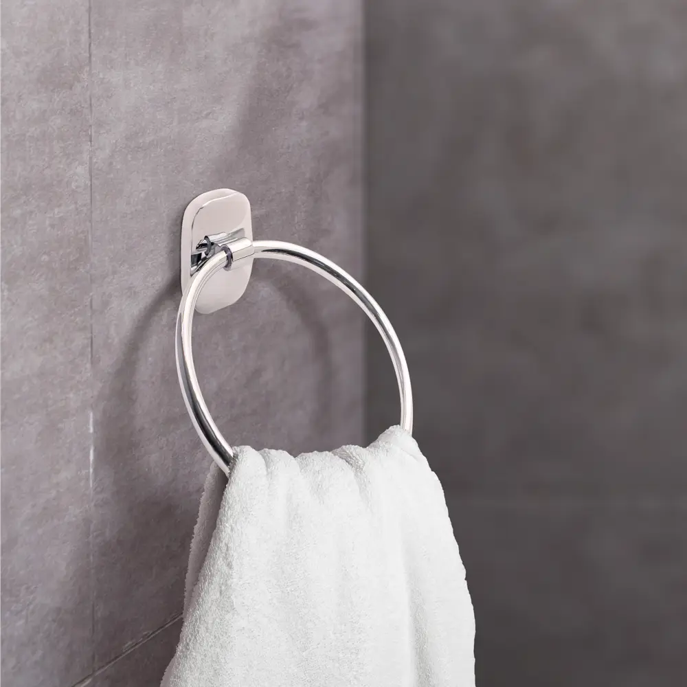 Держатель для полотенец Mr Penguin Квадрат цвет хром STLM-2032743 - Вид №5