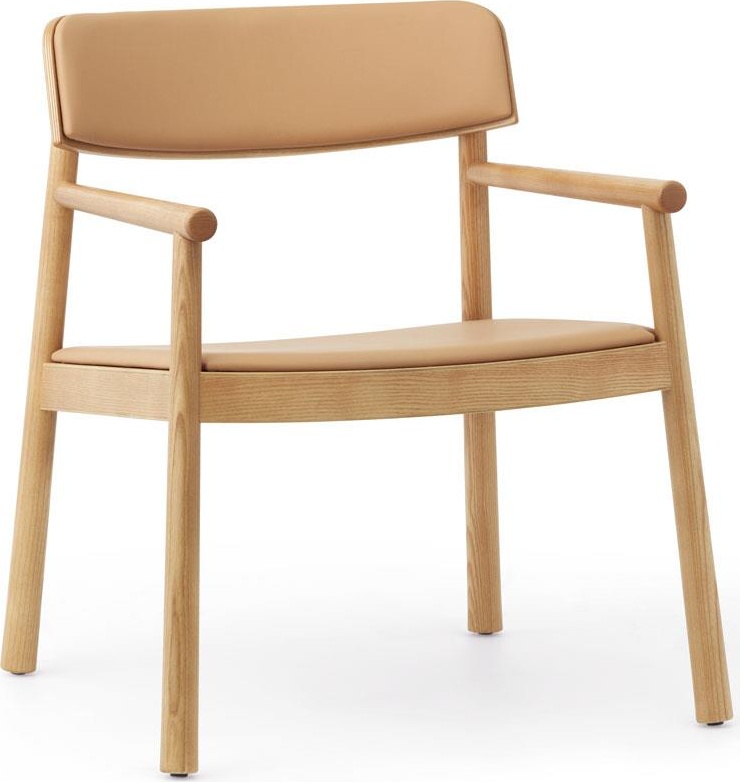 1401906 Обивка кресла Timb Lounge, кожа Tan / Camel Normann Copenhagen 