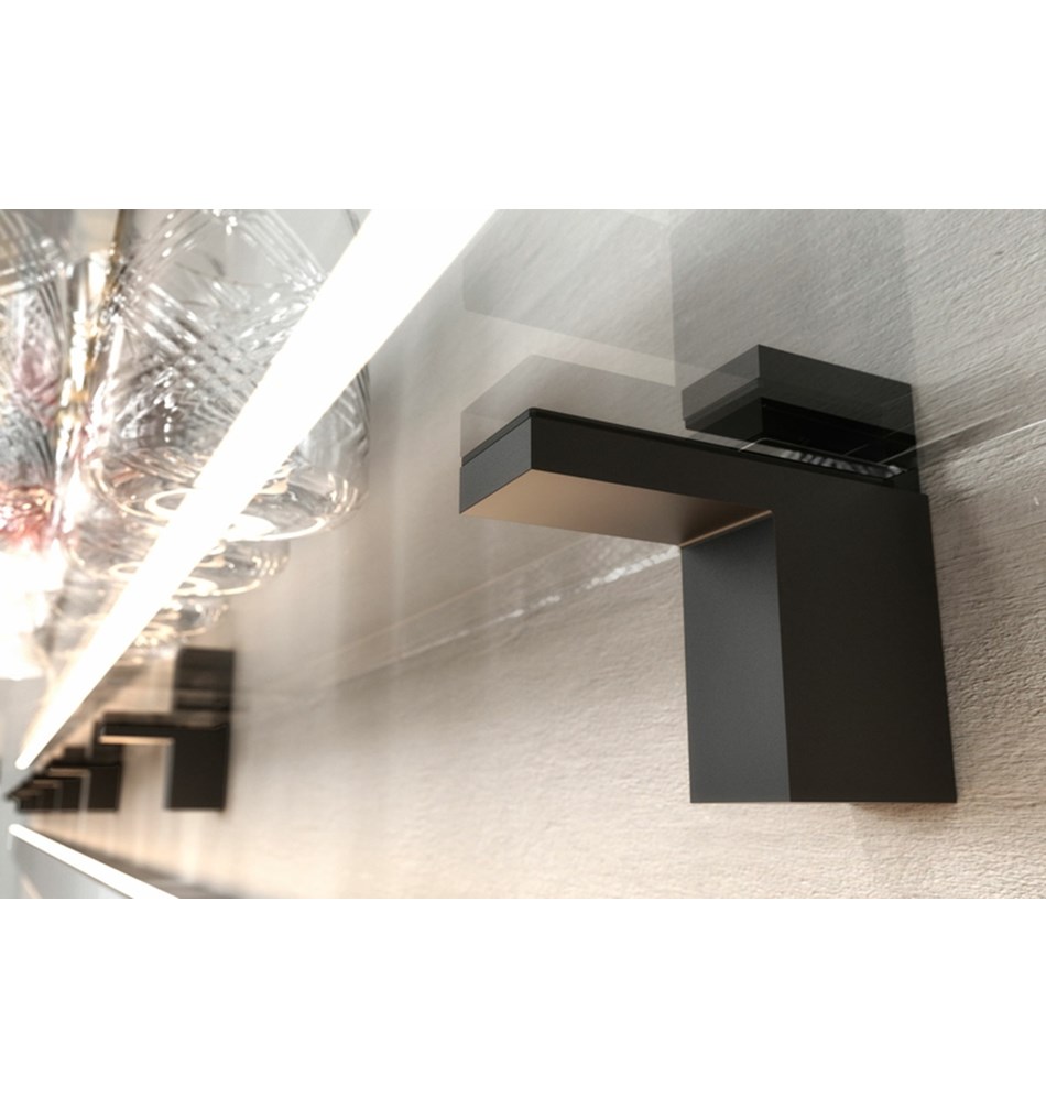 FROST Кронштейн для полки 6 » 2 шт. чернить цинк / латунь Черный Q304608075  - Вид №5