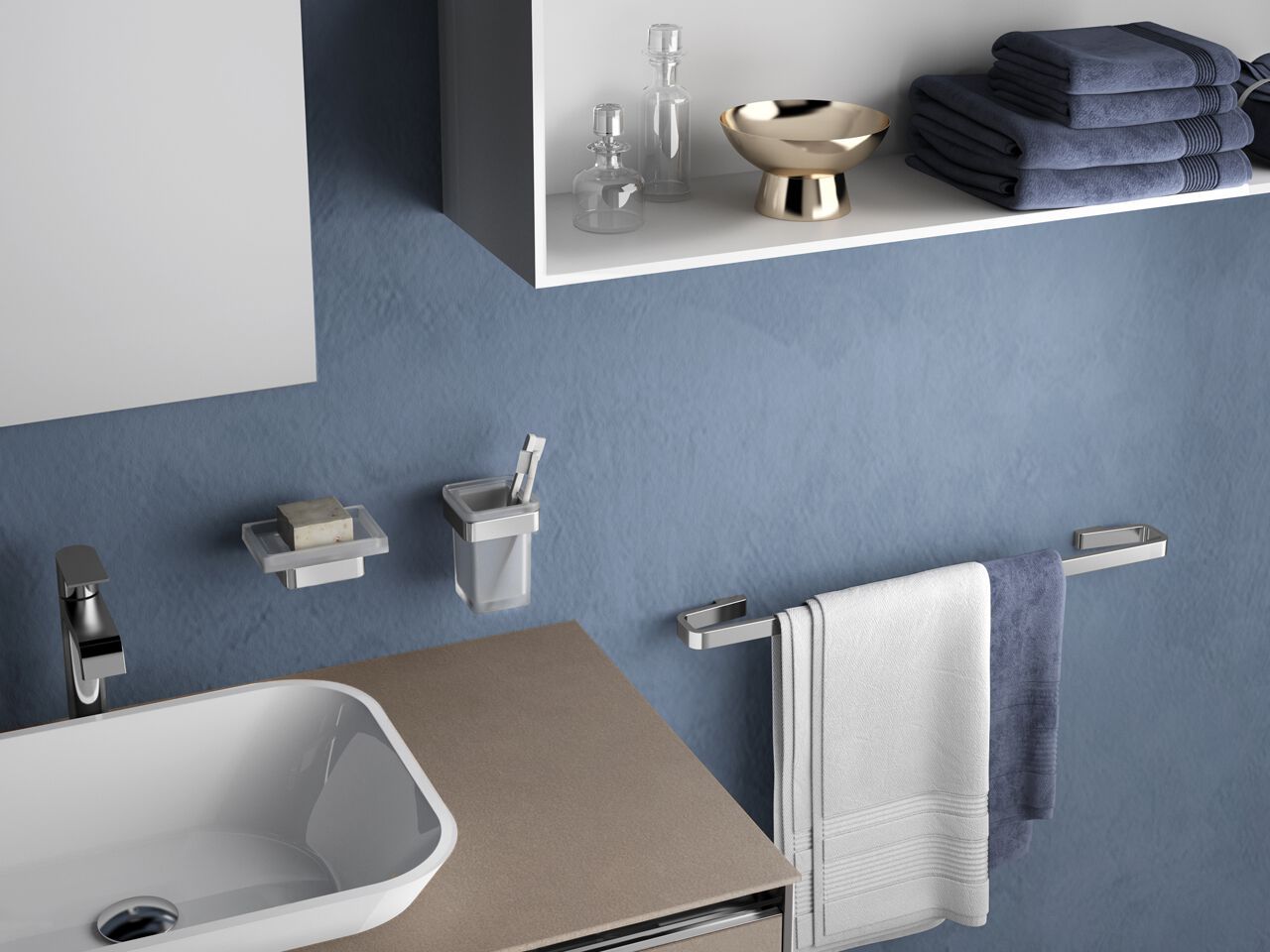 Латунный держатель для полотенец GEDY Самоа ARCH-00032709 - Вид №9