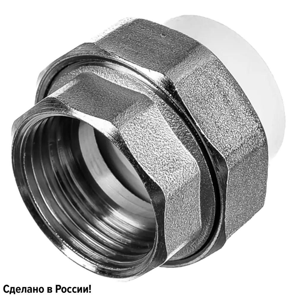 Муфта разъемная раструбная Ростерм 1"x25 мм ВР полипропилен STLM-2043593