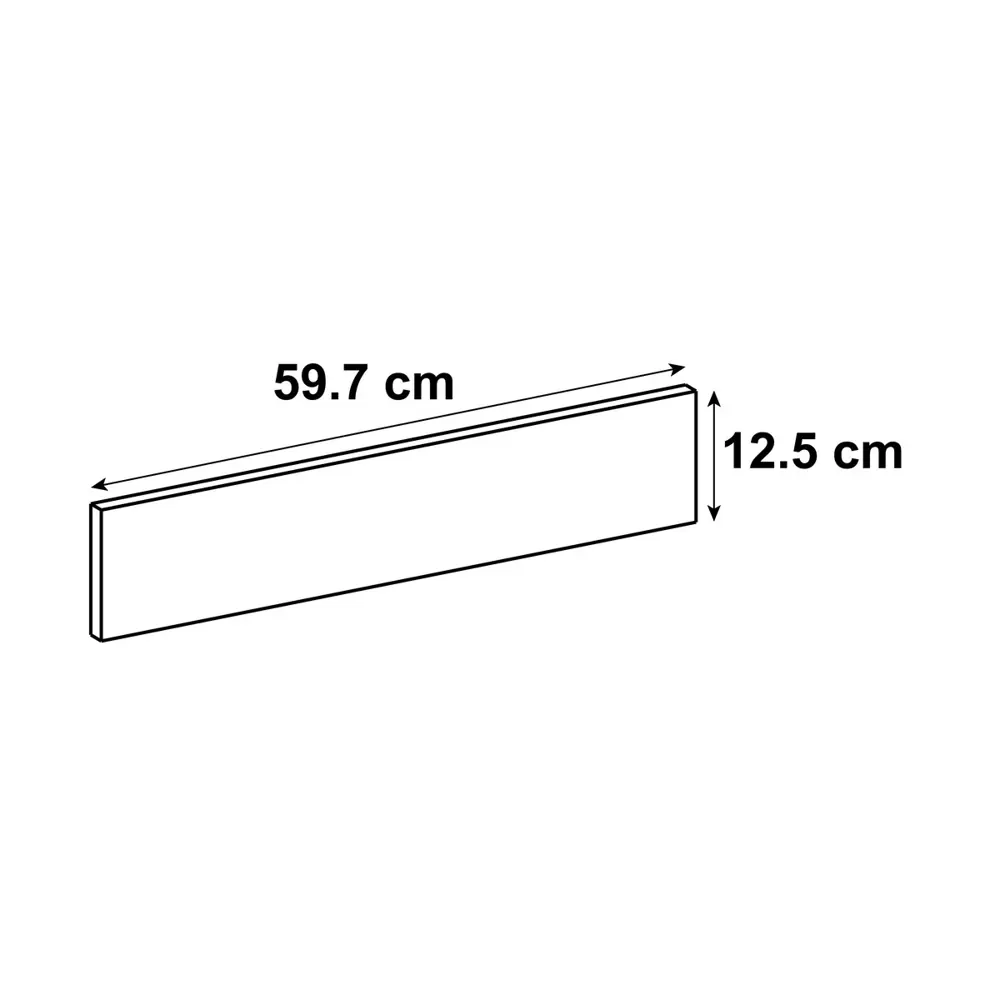 Фасад для кухонного ящика Нордик 59.7x12.5 см Delinia ID ЛДСП цвет бежевый STLM-2011257 - Вид №8