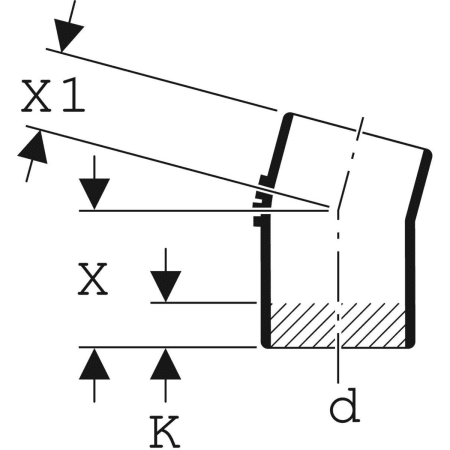 307.150.14.1 Отвод Geberit Silent-db20 Geberit  - Вид №9