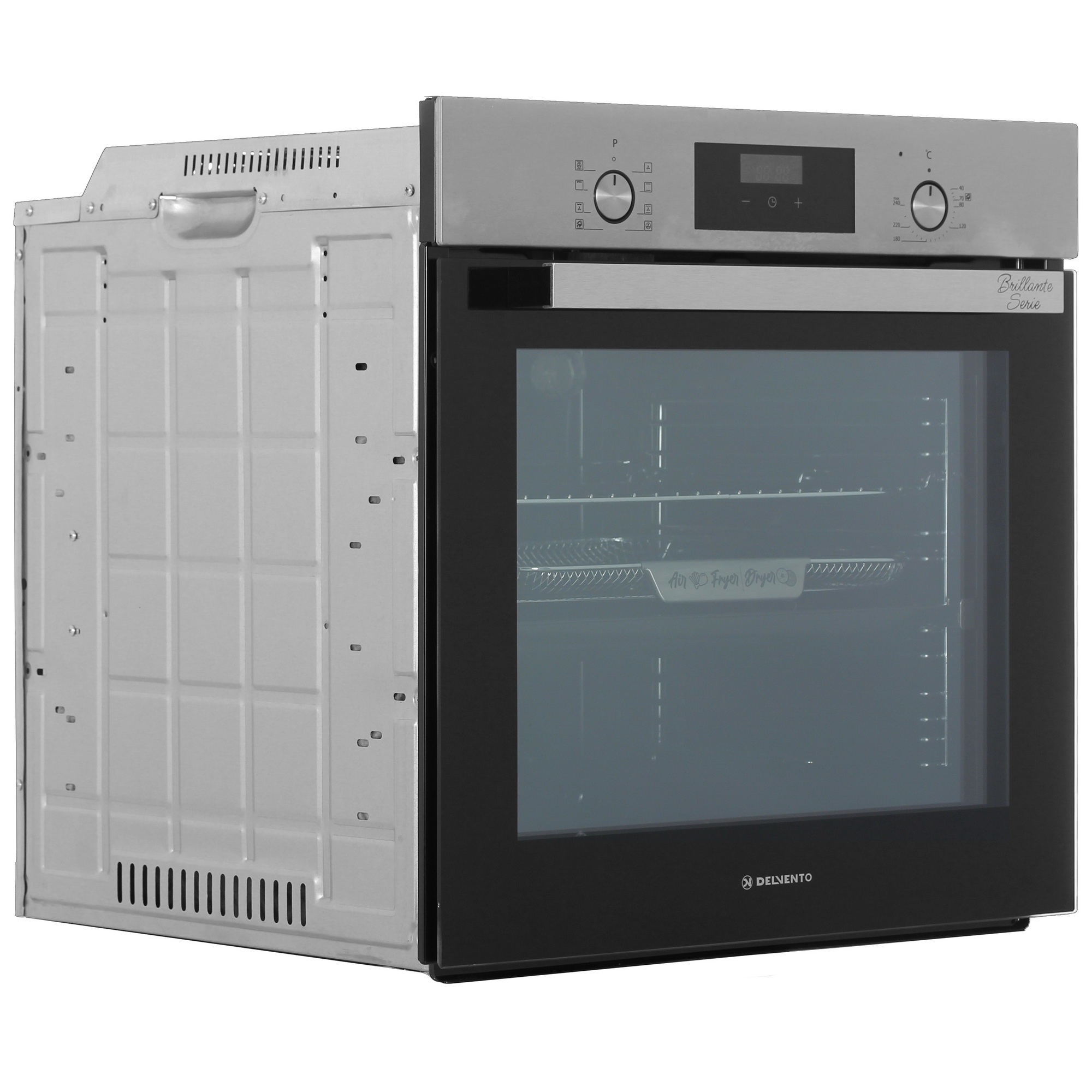 9057829 Электрический духовой шкаф Delvento V6EM68011 серебристый STDN-0054720 - Вид №1