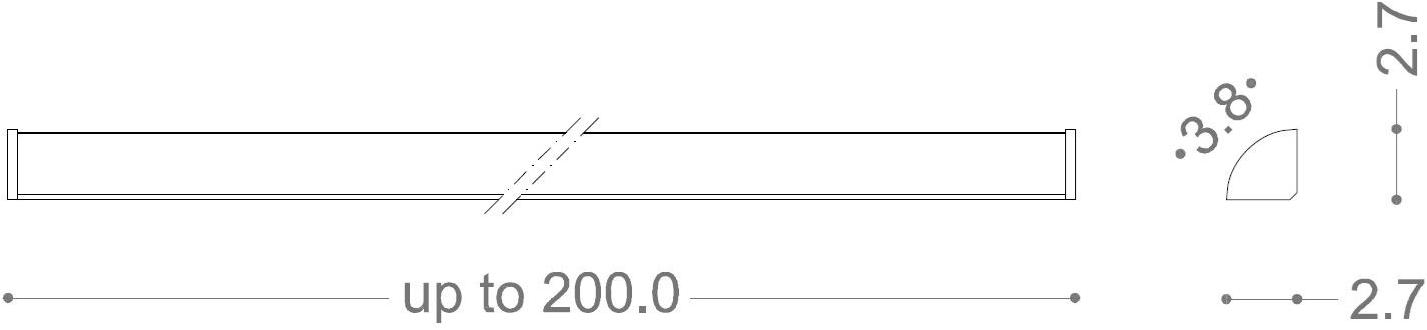 PURALUCE Настенный светильник / потолочный светильник из алюминия sun-id-1486695 - Вид №2