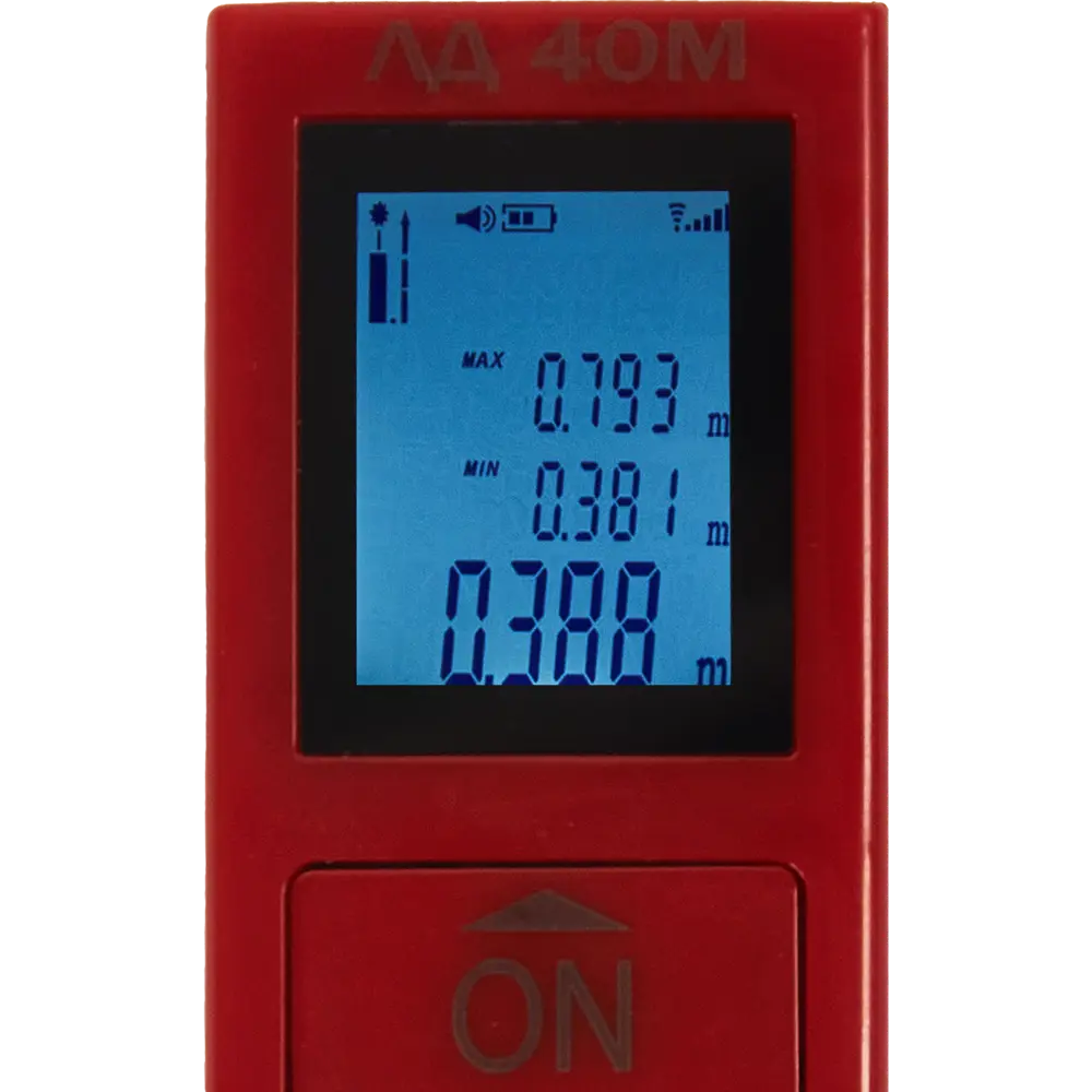 Лазерный дальномер Elitech ЛД 40М — точность в компактном корпусе 86984473 STLM-0072656 - Вид №1