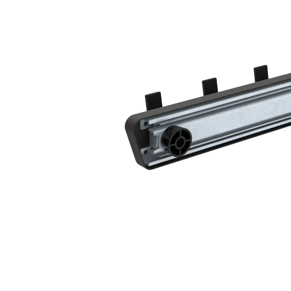 Выдвижная штанга боковая 4.8x4.2x51.4 см KONSENSA сталь цвет черный 89436144 STLM-2088202  - Вид №2