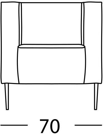 Marac Мягкое кожаное кресло с подлокотниками Morris sun-id-1413835 - Вид №4