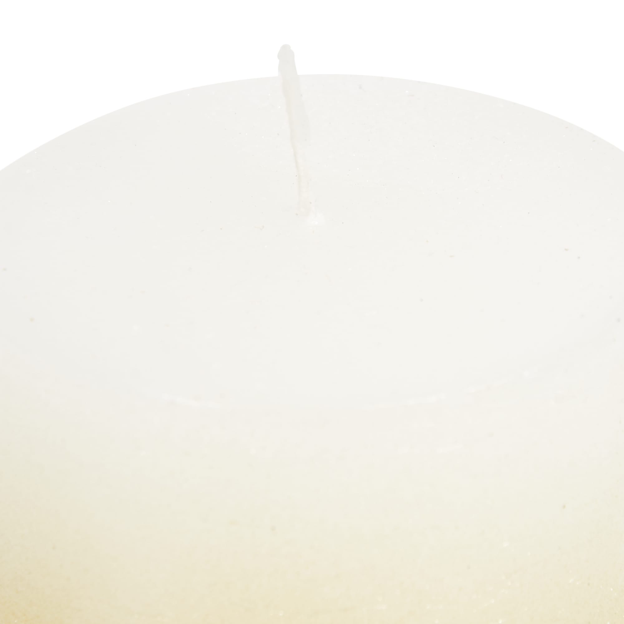 82407012 Свеча-столбик «Рустик», 7x13 см, цвет белый/золото Santreyd  - Вид №1