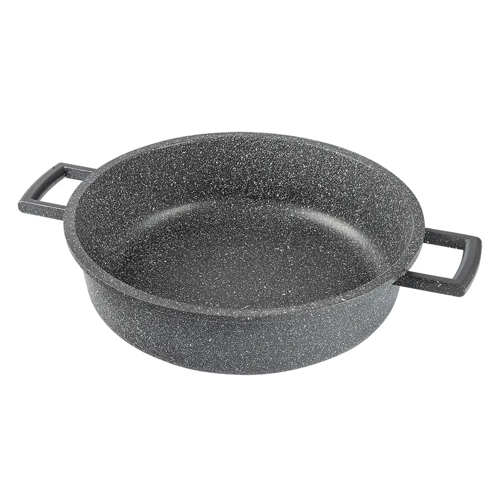 Сотейник Werner Letizia 51884 28 см алюминий с крышкой цвет черный STLM-2162748 - Вид №2