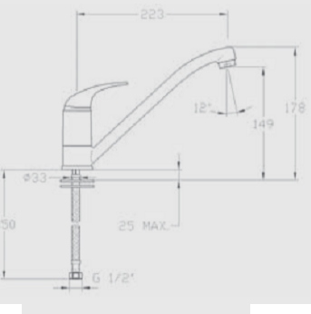 652-0042-03 Смеситель Mofem Junior Santreyd - Вид №1