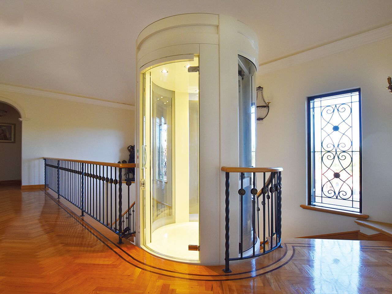 Внутренний гидравлический круглый мини-датчик NOVA Elevators специальный ARCH-00071049 - Вид №3