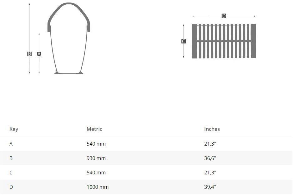 Green Furniture Concept Высокая скамья без спинки Nova c sun-id-1353296 - Вид №6