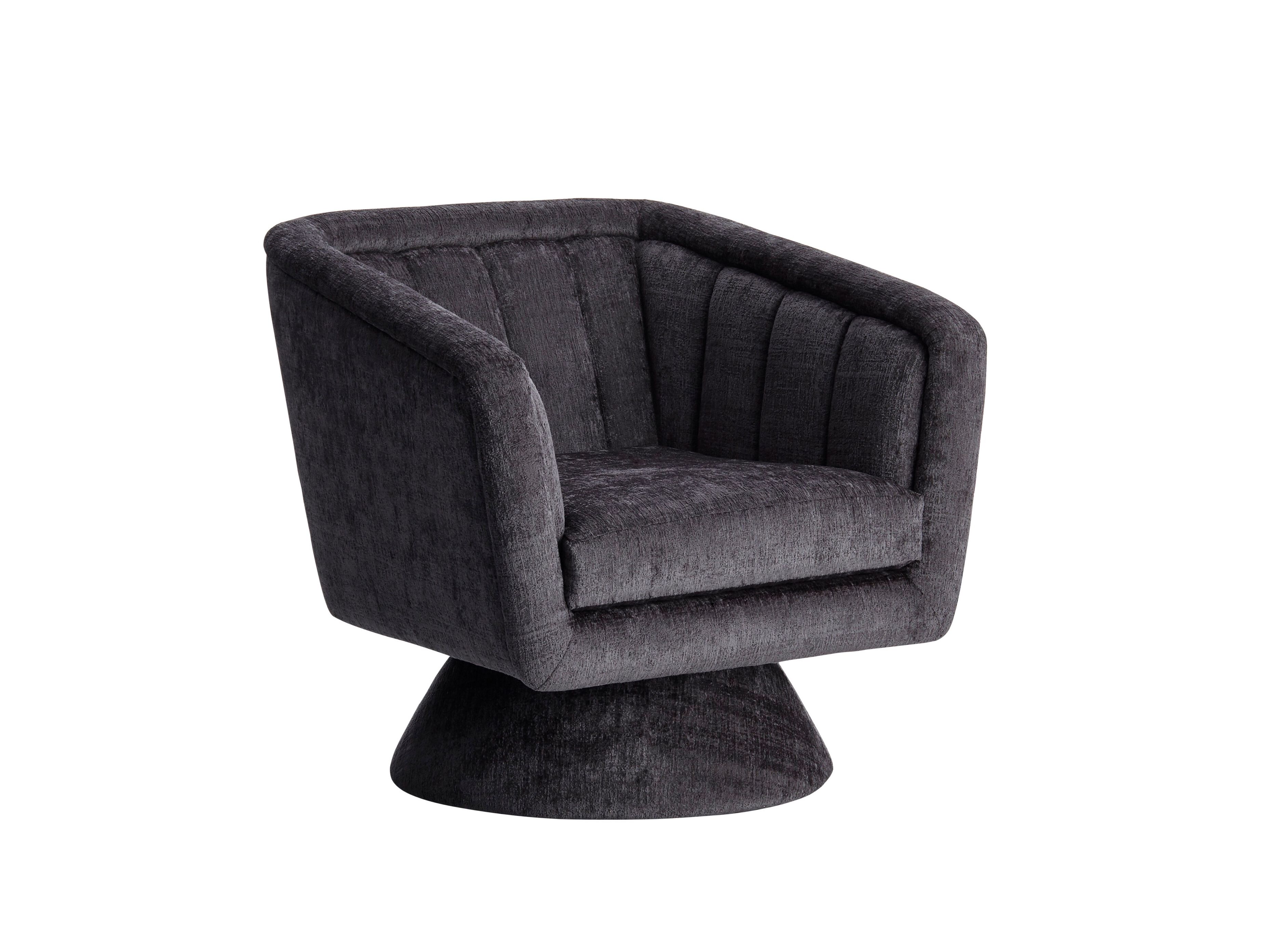 Тканевое вращающееся кресло с подлокотниками Casa Magna CAPRICE ARCH-00066275 - Вид №3