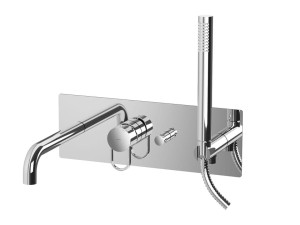 Встраиваемый настенный смеситель для ванны или душа