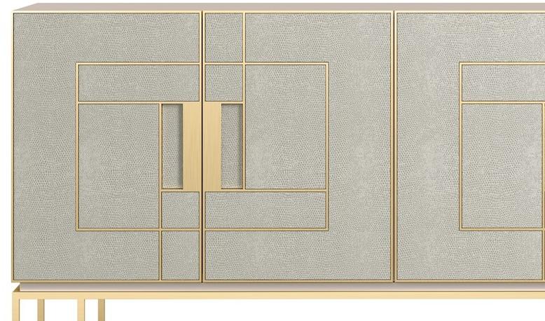 FRATO Буфет из лакированной древесины с распашными дверцами Piémont Ffu280009aat  - Вид №2