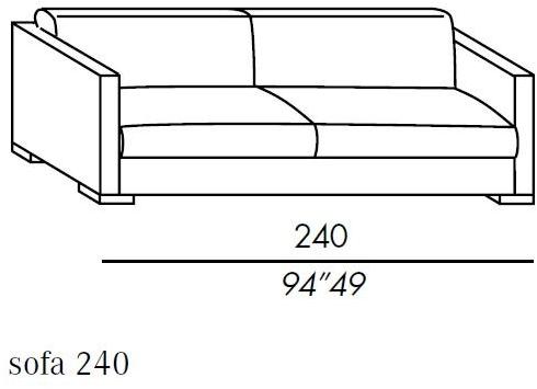 Meridiani Съемный тканевый диван Belmon sun-id-1477918 - Вид №5