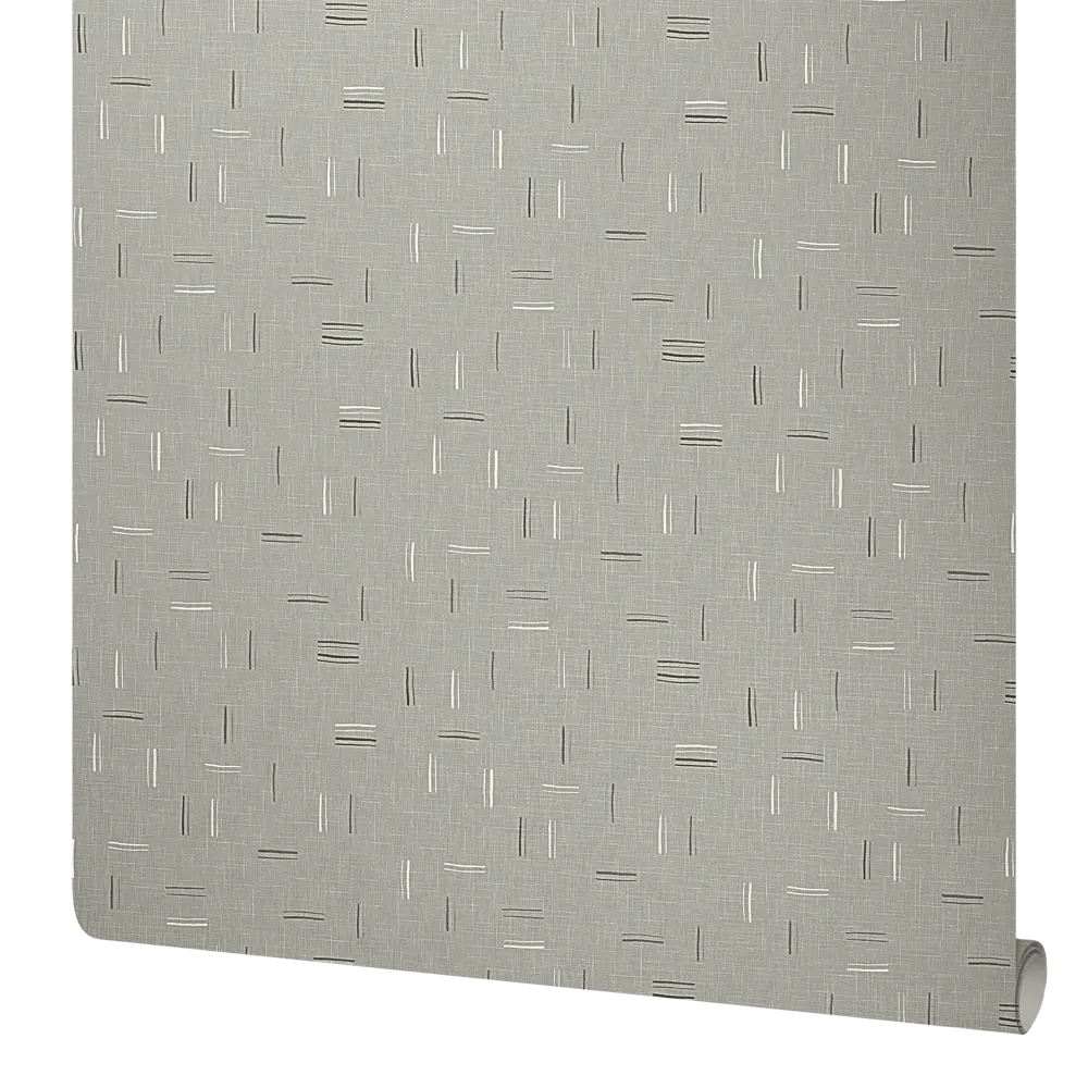 Обои флизелиновые Ateliero Palochki зеленые абстрактные 1.06 м 89432689 STLM-1571924