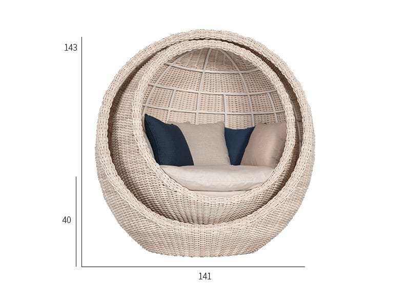 Садовая кровать из синтетического волокна VINEKO Звезда ARCH-00109538 - Вид №2