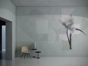 GLAMORA Моющиеся виниловые обои с цветочными мотивами Geometric