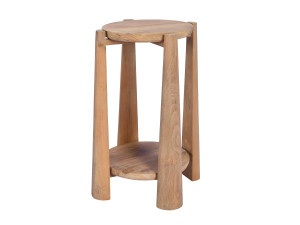 Высокий садовый стол из тикового дерева