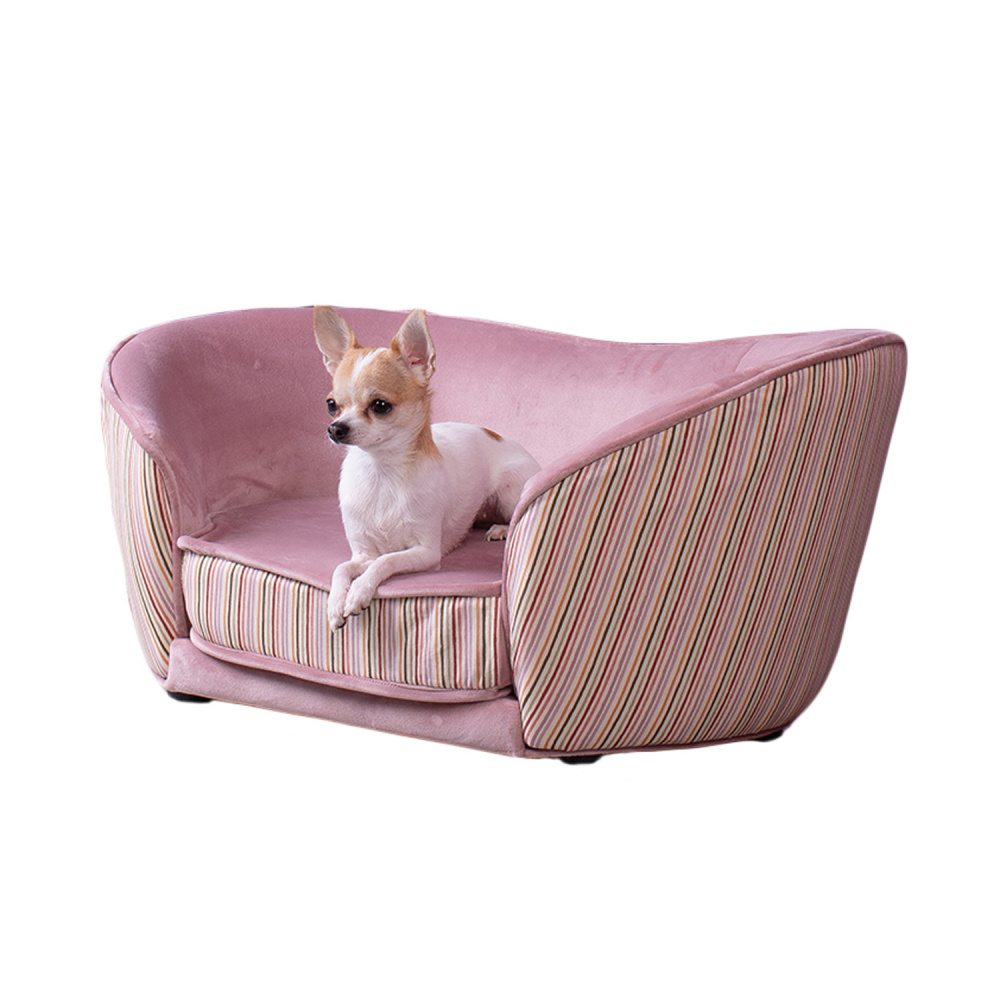 ПР0058437 Диван для животных Teddy 80х60х40 розовый WILLOW&BERRY 