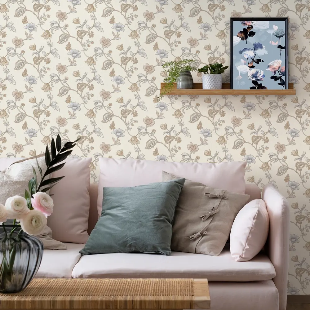 Обои флизелиновые Euro Decor Saint-Tropez белые 1.06 м 7080-00 82734877 STLM-2071849 - Вид №2